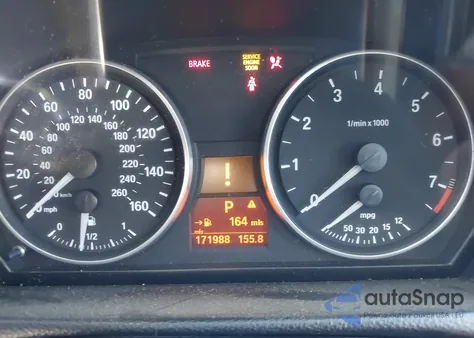 2007 BMW 328Xi z USA, uszkodzony, nr VIN WBAVC73527KP35734